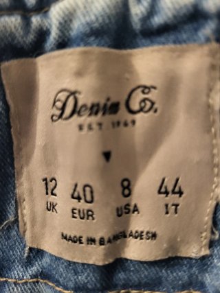 Vestido Peto Denim Co Talla M