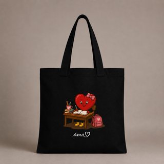 Bolso negro personalizado