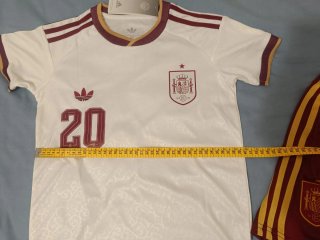 Conjunto España Segunda Equipación Niño