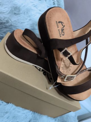 Sandalias de cuña mujer talla 36,39