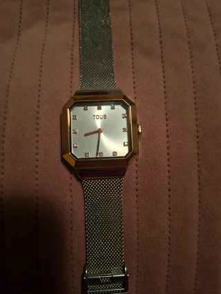 Reloj Tous Oro y Plata Nuevo