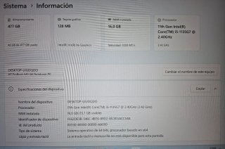 Portátil HPEliteBookG8 Nuevo con Cargador original