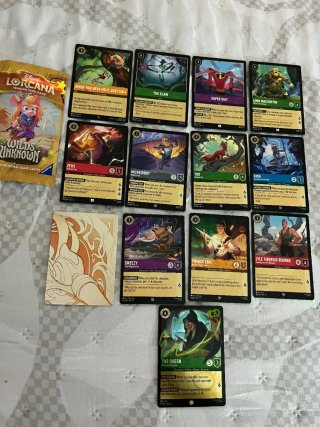 Cartas Coleccionables Disney Lorcana