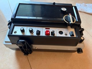 Proyector Super 8 Mirage Sound 8000 Sonido