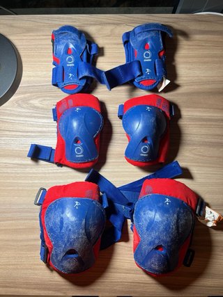 Patines y protecciones Oxelo - Talla 28