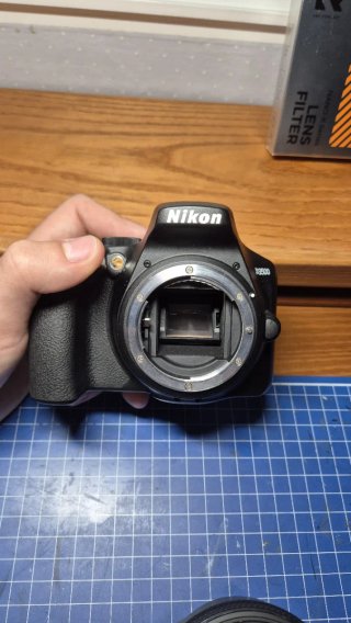 Cámara Nikon D3500 Negra muy cuidada