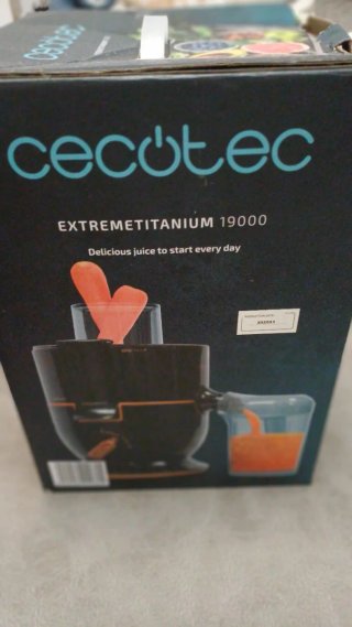 Extractor Cecotec Extremetitanium 19000