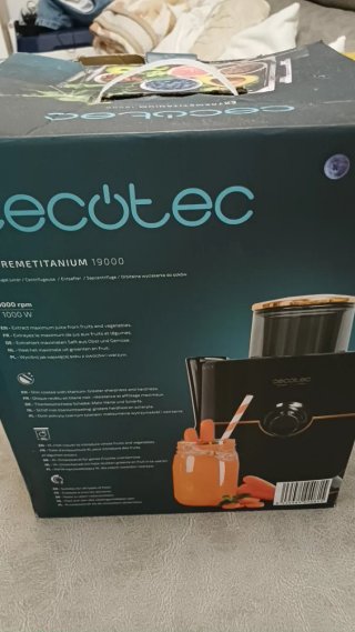 Extractor Cecotec Extremetitanium 19000