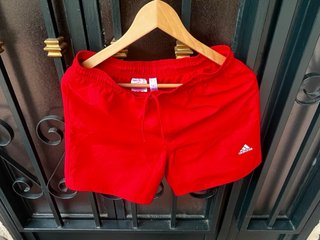 Pantalón Bañador Adidas Rojo