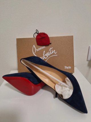 Zapatos Christian Louboutin Azul