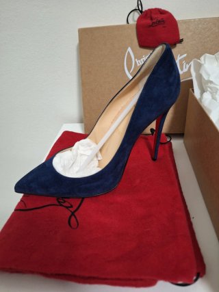 Zapatos Christian Louboutin Azul