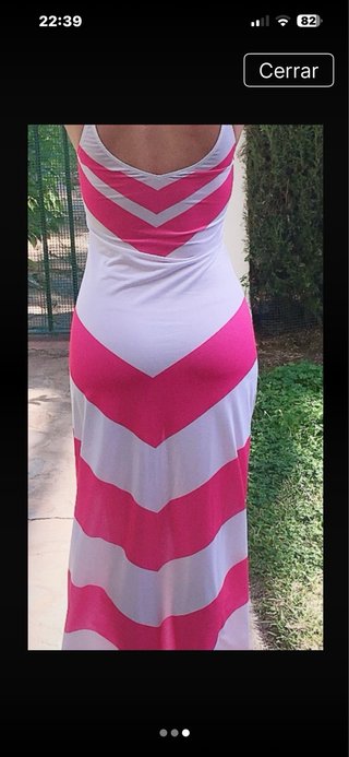 Vestido Verano M Rosa Blanco Calzedonia