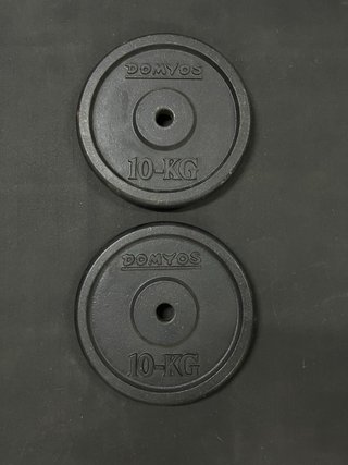 Pareja Discos Domyos 10kg