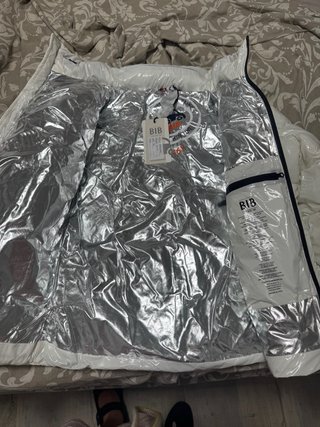 Chaqueta plumífero BIB blanca