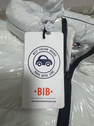 Chaqueta plumífero BIB blanca