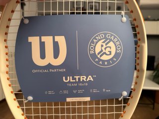 Raqueta Wilson Ultra Team Roland Garros