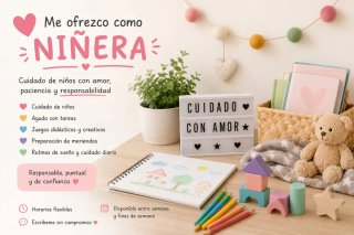 Niñera responsable en Guadalajara