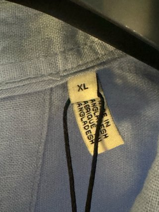 Camicia ISOLID manica corta azzurra