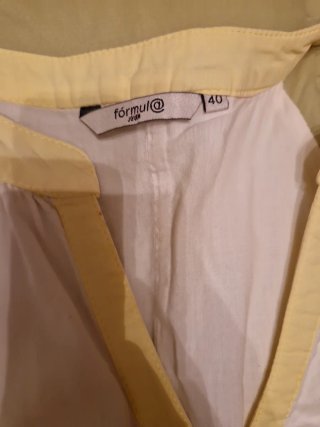 Abito da ufficio con stampa floreale taglia 38
