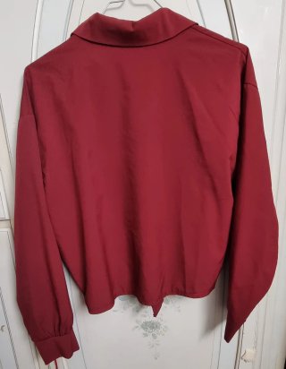 Camicia cropped orsacchiotti