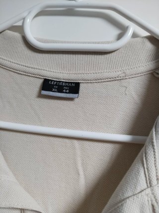 Polo hombre beige