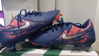 Botas de fútbol Nike azules