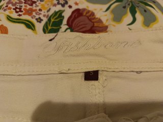 Minifalda vaquera blanca