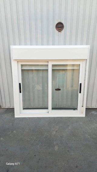 Ventana aluminio 1,27x1,24 cristal doble