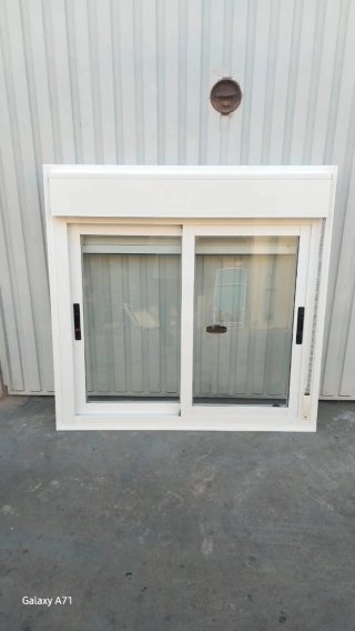 Ventana aluminio 1,27x1,24 cristal doble