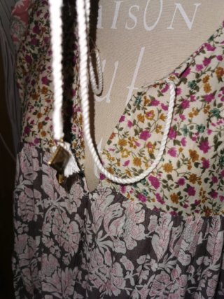 Vestido largo estampado bohemio