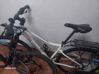 Bicicleta B'TWIN RIVERSIDE Blanca