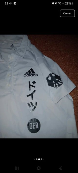 Polo Adidas Alemania Tokio 2020 Talla S leer bien