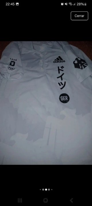 Polo Adidas Alemania Tokio 2020 Talla S leer bien