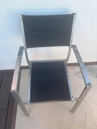 Conjunto de 4 Sillas Terraza/Jardín