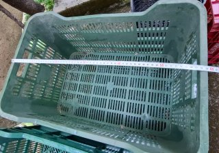 Cajones de plástico para frutas