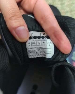 Diadora Raptor Mid Zapatillas Altas Negras Nuevas