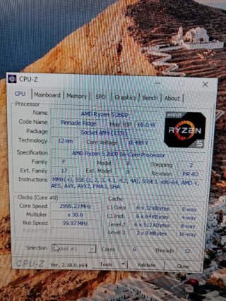 Placa Base MSI B450-A PRO+ Ryzen 5 2600+ 16GB DDR4