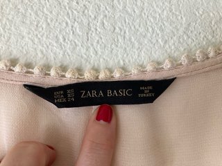 Vestido Zara Rosa