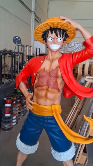 Figura Monkey D. Luffy 3D