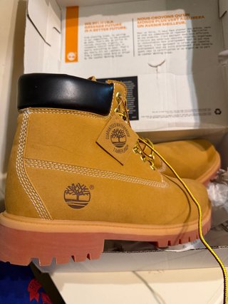 Timberland Premium 6 Scarponcini Giallo/Marrone