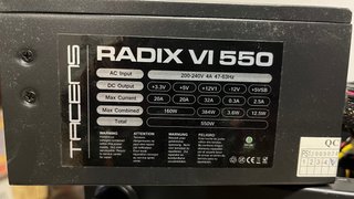 Torre PC GT con DVD y fuente Radix