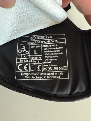 Guantes Moto Alpinestars SP8 Mujer