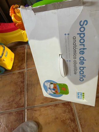Soporte Baño Bebé con Juguetes