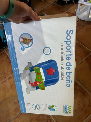Soporte Baño Bebé con Juguetes