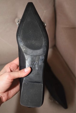 ZARA Bailarinas con pedrería