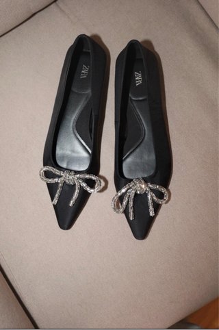 ZARA Bailarinas con pedrería