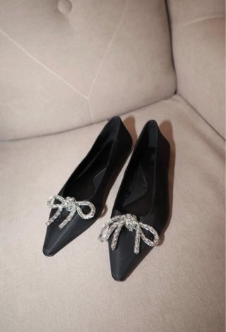 ZARA Bailarinas con pedrería