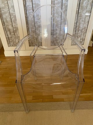 Silla Kartell transparente
