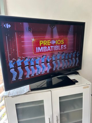 Televisión LG Negra