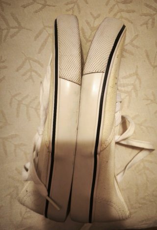 Zapatillas blancas talla 35 antiguo